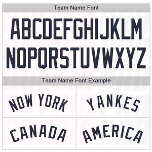 Nouvelle Arrivée Maillot de Baseball Best-Seller Maillot de Baseball pour Jeunes Maillot de Baseball Homme Rayé Blanc & Bleu Marine - Product Image 5