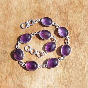 Pulsera de Cuentas de Piedra Natural de Latón, Sanación de Chakras, Alivio del Estrés, Joyería de Protección Espiritual, Disponible para Exportación - Product Image 3