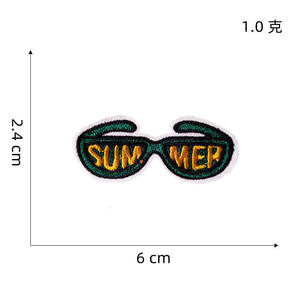 Écusson brodé personnalisé en forme de fruit, thermocollant ou à coudre, pour vêtements, chapeaux, sacs, vestes, sweats à capuche, uniformes, avec design tissé. - Product Image 6