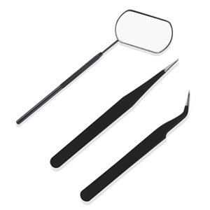 Custom Logo Personalized Heart-Shaped Stainless Steel Lash Mirror for Eyelash Extensions <b>Makeup</b> with Custom Color Size Options - Product Image 6