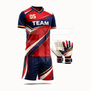 Uniforme de Fútbol Transpirable de Alta Calidad con Estampado Personalizado, Logotipo Personalizado, Talla Personalizada, Duradero, 100% Poliéster - Product Image 2