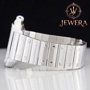 Reloj de Pulsera Premium de Acero Inoxidable con Diamantes Moissanite para Hombre, Estilo Hip Hop, Disponible a Precio de Fábrica - Product Image 2