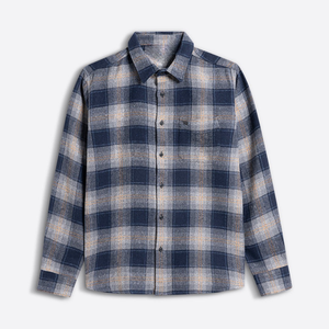 Chemise en flanelle 100 % coton respirante à manches longues, motif écossais teint en fil, style décontracté pour homme, collection printemps, vente en gros - Product Image 4