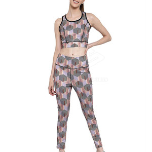 Conjunto de Yoga Personalizado de Nueva Llegada para Mujer, al Mejor Precio, Bajo MOQ, Material Sólido - Product Image 2