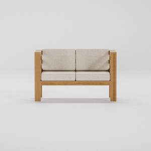 Conjunto de Sofás Modernos de Teca para Exteriores, Duraderos, para Jardín, Patio, Villas, Hoteles y Restaurantes - Product Image 2