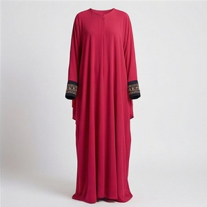 Nuevo Vestido Musulmán de Manga Larga para Mujer, Talla Grande, Abaya Juba, Elegante y Casual para Adultos, Ropa Modesta de Alta Calidad - Product Image 1