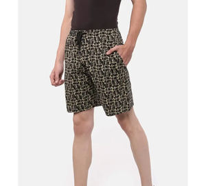 กางเกงขาสั้นลำลองผู้ชายรุ่นใหม่ ดีไซน์ทันสมัย ผ้าฝ้าย 100% ออกแบบเองได้ ลายเรียบ สีพื้น เป็นมิตรกับสิ่งแวดล้อม กันน้ำ ระบายอากาศได้ดี - Product Image 3