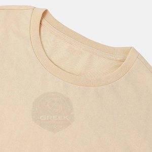 T-shirts surdimensionnés de qualité supérieure pour hommes, en coton doux, à manches courtes, séchage rapide, respirants, épaules tombantes, mode streetwear quotidienne, OEM ODM - Product Image 4