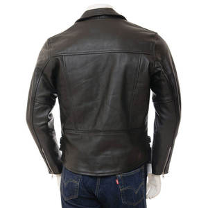 Veste en cuir d'hiver pour homme de haute qualité sur mesure, style motard vintage, style streetwear, OEM ODM, veste d'hiver - Product Image 2