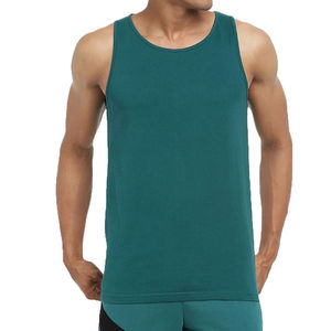 Débardeur sans manches personnalisé pour homme - 100% coton, écologique, respirant, séchage rapide, vêtements de rue pour la salle de sport et la remise en forme - Product Image 1