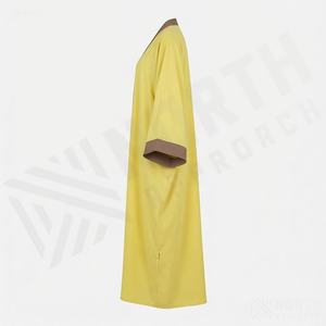 Ropa Tradicional Musulmana para Mujer, Burka, Abaya al por Mayor, Color Personalizado, Último Diseño, Ropa Modesta de Color Sólido - Product Image 3