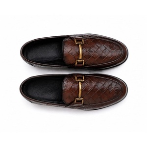 Mocasines de Cuero para Hombre al por Mayor, Zapatos Sin Cordones de Alta Calidad con Diseño Elegante para Oficina, Casual, Formal y Ocio en Invierno - Product Image 3