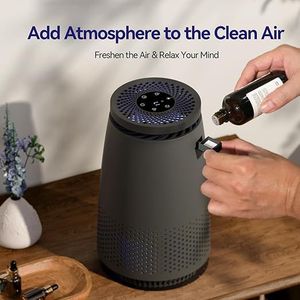 Purificatore d'Aria Silenzioso 3-in-1 con Filtro HEPA per Casa e Camera da Letto, Efficace nella Rimozione di Peli di Animali, Polvere, Polline, Fumo e Odori, Modalità Notte Inclusa - Product Image 3