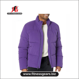 Chaqueta Acolchada con Capucha, Unisex, Resistente al Viento, Rellena de Plumón, Diseño Personalizado, Servicio OEM, Precio Económico, Alta Calidad, Venta al Por Mayor - Product Image 1