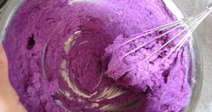 มันเทศบดแช่แข็งสีม่วงสำหรับทำอาหารไส้ซุปหวานขนมพุดดิ้งของหวานสมัยใหม่500กรัม/1กก./10kg-Viet - Product Image 5