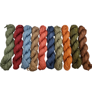 Cordón Plano de Seda Sari Reciclada de 5mm Y S INTERNATIONAL al por Mayor para Fabricación de Joyería, Macramé, Crochet, Tejido y Manualidades - Product Image 3