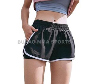 Shorts d'été pour femmes, à séchage rapide, à carreaux, décontractés, pour la course à pied et le fitness - Product Image 1