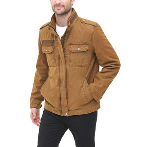 Chaquetas Vaqueras Unisex Más Vendidas a Precios Razonables con Cuello Alto, Impermeables, Transpirables, Chaquetas de Invierno Personalizadas, Servicio OEM - Product Image 5