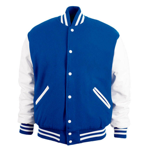 OEM Custom Bomber Letterman <b>Baseball</b> Embroidered Varsity <b>Jacket</b> Old School Varsity <b>Jackets</b> <b>Men</b> Wholesale Blank Varsity <b>Jackets</b> - Product Image 5