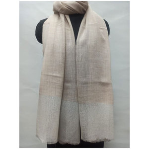 Presenting New Exclusive Collection of Premium Fine <b>Wool</b> Zari Pallah Stoles 70x200 CMS Elegant Soft Warm Stylish Winter Wear - Product Image 4