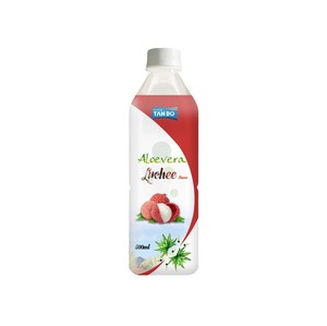 Tan Do Aloe Vera 500ml Botella PET Baja en Grasa 100% Pura con Sabor a Piña, Maracuyá, Mango y Agua de Coco 10 Brix Jugo para Batir - Product Image 3