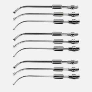 9 canules de sinus dentaires, tubes d'aspiration 2,5 mm, 3 mm, 4 mm, instruments chirurgicaux en acier inoxydable, kit dentiste, qualité américaine et européenne - Product Image 5