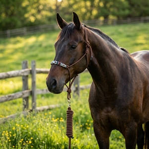 Corde tressée robuste pour licol de cheval, idéale pour la ferme et le ranch – Meilleur prix du marché, fabriquée en Inde - Product Image 2