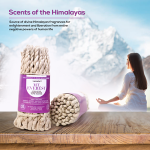 Handmade In Nepal Natural Sandalwood Rope Incense Set of 6 Gift Item Burning Gently With Natural Wick Yoga Meditation Companion - Product Image 4