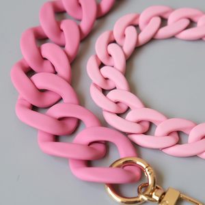 Resin Acrylic Art Deco Handicraft Detachable Handbag Chain Purse Handle <b>Straps</b> <b>Replacement</b> Shoulder/Crossbody <b>Bag</b> Decorative - Product Image 2