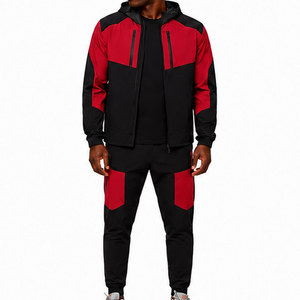 Conjunto Deportivo Cortavientos Personalizable con Construcción Duradera, Pantalones con Cintura Elástica y Diseños Transpirables - Product Image 1