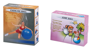 Ballon d'exercice ALLWINWIN EXB13 - Pompe à pied pour gonflage abdominal - Product Image 2