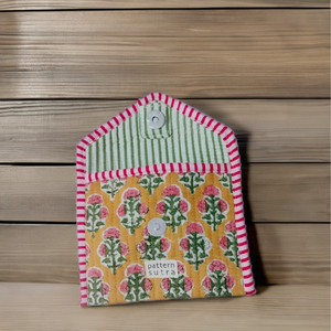 Bolsa pequeña para ordenador portátil hecha a mano con cierre de cremallera para niños, bolsa protectora de viaje para cosméticos, fundas ecológicas - Product Image 1