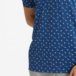 Dernier modèle à prix réduit, T-shirt en jersey uni respirant avec logo personnalisé OEM imprimé par transfert thermique, grande taille, style streetwear pour homme - Product Image 4