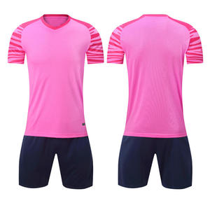 Vêtements de sport de haute qualité, respirants, 100% polyester, séchage rapide, broderie 3D sur le devant, fabrication en usine, uniforme de football, couleur personnalisée - Product Image 3