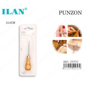 Puntatore in legno Ilan Punzon da 13,5 cm per cucire il cuoio - Product Image 3