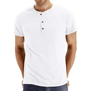 T-shirts en toile respirante 100 % coton 200 g/m² à col rond unisexe, coupe classique, haute qualité, tricotés pour hommes, personnalisables - Product Image 2