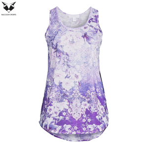 Débardeur personnalisé de qualité supérieure avec impression par sublimation, prix de gros, dernier produit très vendu, vêtements de fitness pour femmes - Product Image 4