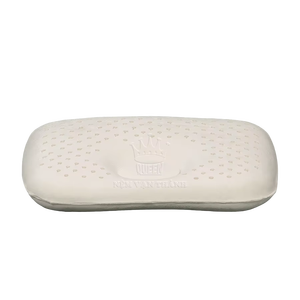 Newborn Concave Shape Latex Pillow 100% Natural Material Anti-Static Non-Toxic Neck Support All Seasons ISO Certified - Product Image 6