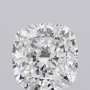 Diamant de laboratoire synthétique en vrac, taille coussin modifiée brillante, 3,04 ct, F VS1, excellente taille, pour bijoux - Product Image 2