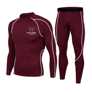 Men's Sports Compression Set with <b>Animal</b> Print Crystal Decoration Elastic Waist for Bodybuilding Gym Training Fitness Activities - Product Image 1