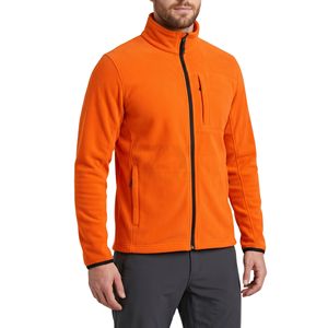 Chaquetas Softshell de Forro Polar Marrón, Texturizadas, con Cierre Completo, Aislamiento Térmico para Invierno, Chaquetas Cómodas - Product Image 6