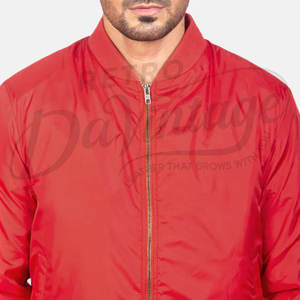 Blouson Bomber Homme Bleu Marine Personnalisé Coupe Slim Coupe-Vent Léger Softshell Zippé Décontracté Extérieur Style Aviateur - Product Image 3