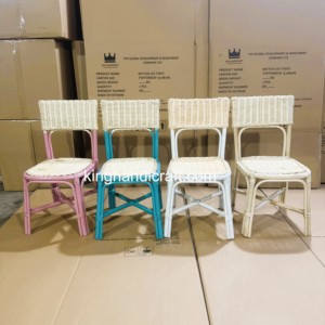 Sillas Infantiles de Ratán Hechas a Mano Directamente de Fábrica para Alquiler en Eventos, Cumpleaños, Bodas, Proveedor de Muebles Infantiles - Product Image 3