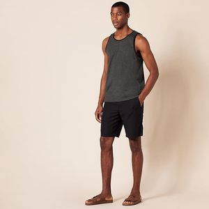 Men's Solid Color Knitted Sleeveless Tank Top O-Neck Breathable Casual Muscle <b>Vest</b> Plus Size - Product Image 2