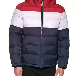 Hooded Puffer <b>Jacket</b> Insulated Winter Outerwear With Durable Fabric And Soft Inner Comfort <b>Mens</b> Winter Puffer <b>Jacket</b> Full Zip - Product Image 2