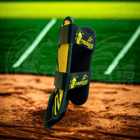 Trqsons personnalisent la protection de cheville double Banana Green Edition avec coussinet de pied pour le baseball, les sports de plein air, toutes saisons