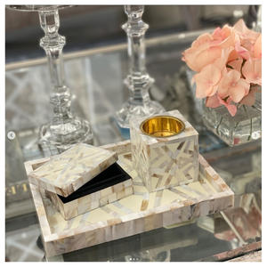 Mabkhara de madera y nácar con diseño fantástico, quemador de incienso con caja para Oud y cubierta de acrílico, Medkhan para Oud al por mayor - Product Image 1