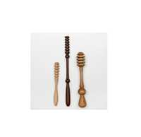 Husillo Decorativo de Madera Hecho a Mano, Diseño Rústico de Madera Natural, Artesanía Duradera para Decoración del Hogar