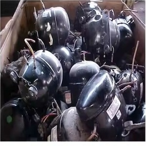Compresseur de réfrigérateur usagé, moteur de compresseur AC, pureté 99,99%, prêt pour le recyclage en vrac, MOQ, disponible pour achat en gros - Product Image 1