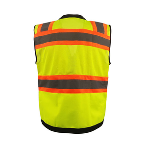 Chaleco de Seguridad Reflectante de Alta Visibilidad, Impermeable y Resistente al Agua, con Logotipo Personalizado, Unisex, Superventas - Product Image 2